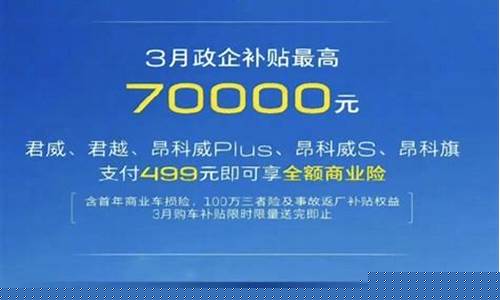别克油价补贴政策_别克现在优惠多少钱